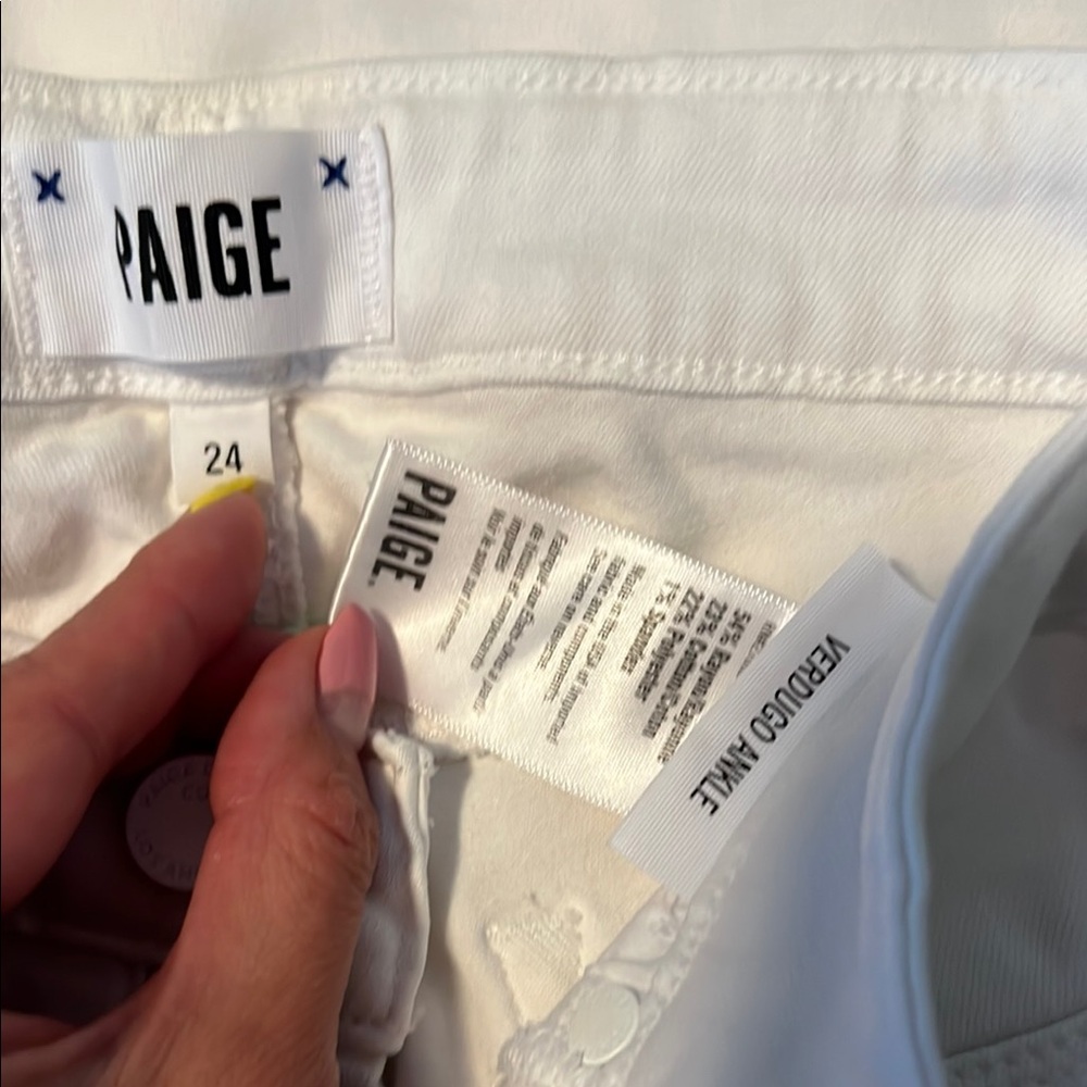 Paige White Denim Jeans